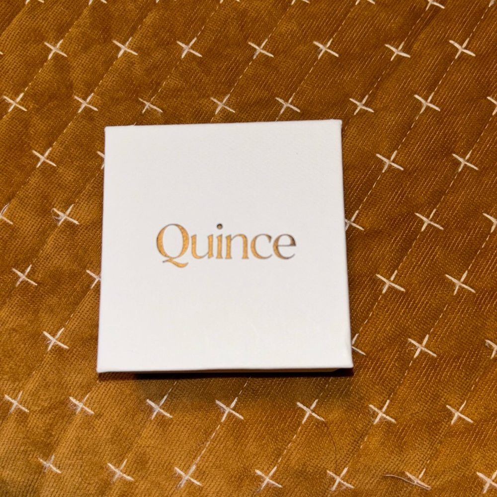 Quince Small Gold Hoops